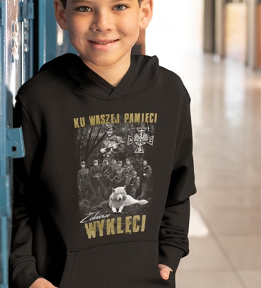 Bluza z kapturem dziecięca KU WASZEJ PAMIĘCI